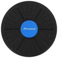 Балансировочная доска для фитнеса ONLYTOP, d=36 см