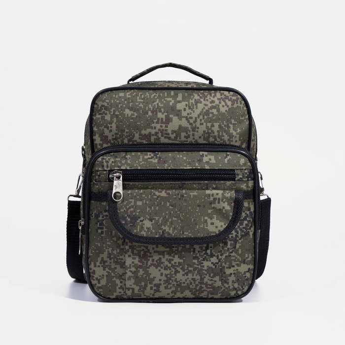 Сумка мужская «ЗФТС», цвет зелёный Сумка мужская «ЗФТС», цвет зелёный