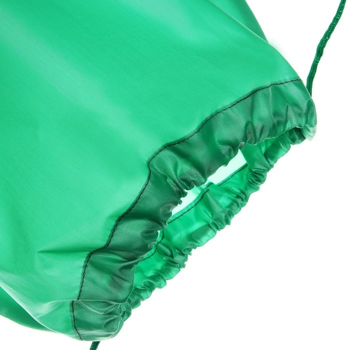 Мешок для обуви 420 х 340 мм, Calligrata  Мешок для обуви 420 х 340 мм, Calligrata "Стандарт", (мягкий полиэстер, плотность 210D), зелёный