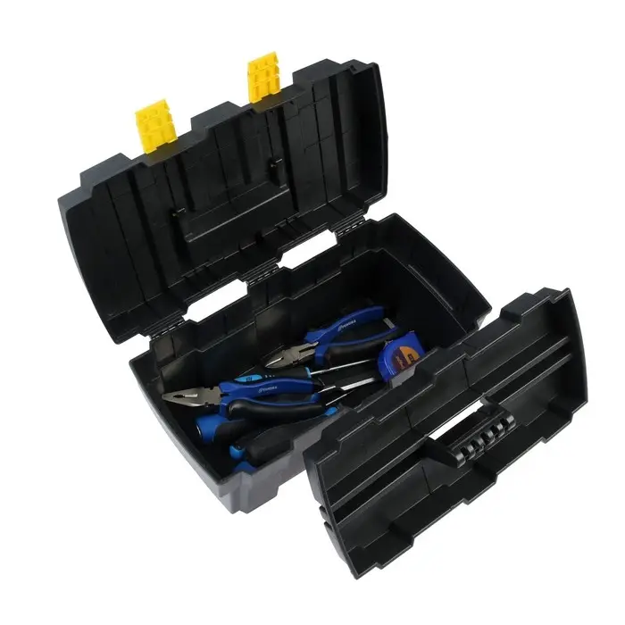 Ящик для инструмента ТУНДРА, 13", 330&times;177&times;155 мм, пластиковый, подвижный лоток