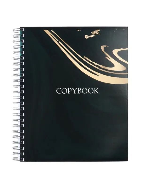 Компл тетр из 3шт 96л кл на гребне Мрамор зеленый на тёмном, мел карт, офсет (10296902)