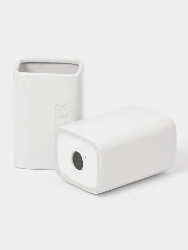 Набор для ванной &laquo;Кристаль&raquo;, 4 предмета, дозатор для мыла, 2 стакана, мыльница