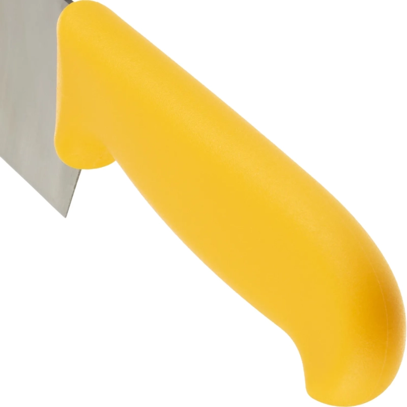 Нож поварской лез 300 мм 3Cr13  жел пластиковая ручка