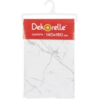 Скатерть ПВХ на тканевой основе Dekorelle L&aacute;ura 036-1, разм. 160х140 см