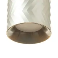 Спот &laquo;Астер&raquo; GU10 серебро 7.5&times;7.5&times;20 см
