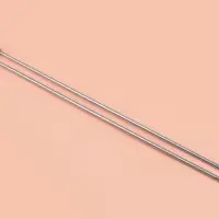 Спицы для вязания, прямые, d=4.5 мм, 35 см, 2 шт.