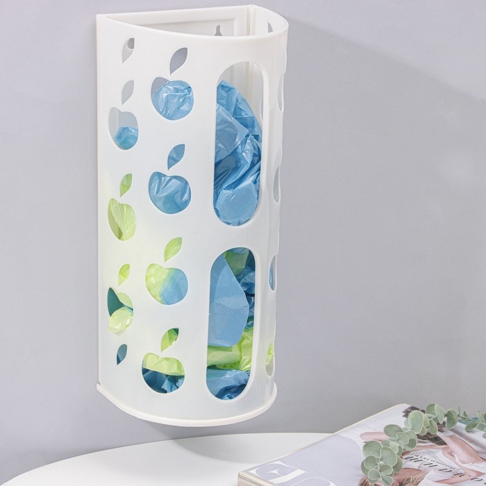 Корзина для пакетов, 16×13,5×37,5 см, цвет МИКС Корзина для пакетов, 16×13,5×37,5 см, цвет МИКС