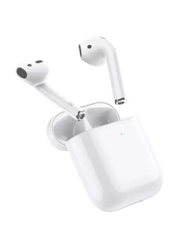 Наушники беспроводные Hoco EW41, TWS, вкладыши, Bluetooth 5.3, 35/350 мАч, белые