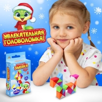 Настольная игра «Головоломка змейка», 1 игрок, 3+