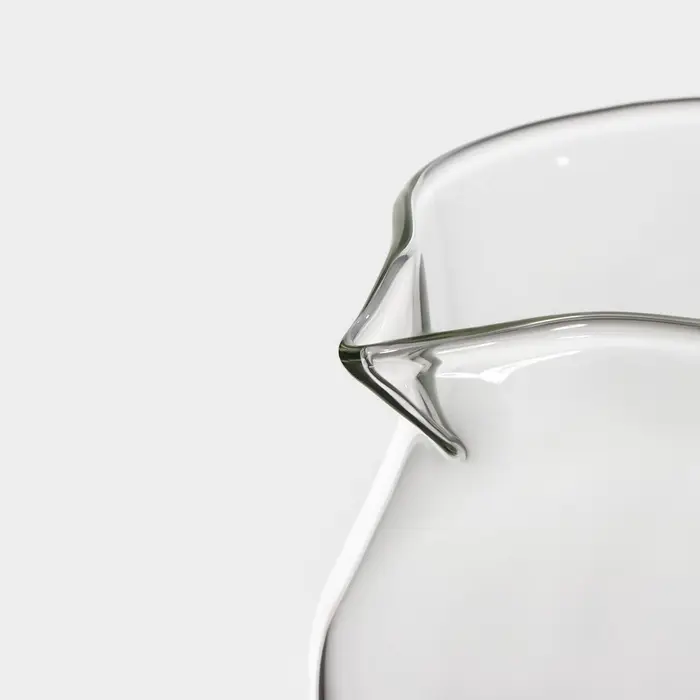 Кувшин для воды Magistro &laquo;Богема&raquo;, 2 л, 9.7&times;32 см, с металлической крышкой, стекло, прозрачный, серебристая крышка