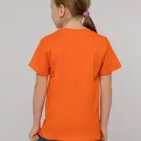 Футболка детская T-Bolka Kids, оранжевая, 6 лет
