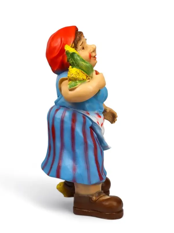 Садовая фигура из полистоуна &laquo;Дачница в платье&raquo;, 55&times;25&times;30 см