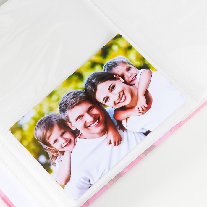 Фотоальбом Фотоальбом "Цветы" 50 листов 200 фотографий 10х15 см