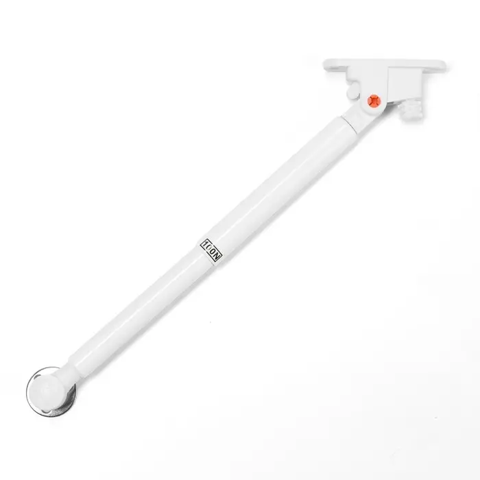 Газлифт 100N CAPPIO, доводчик, бесшумное открывание/закрывание, белый, дополнительная защита