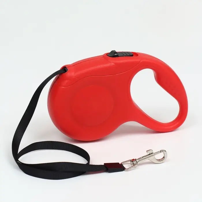 Рулетка &laquo;Моноцвет&raquo;, 5 м, до 15 кг, красная