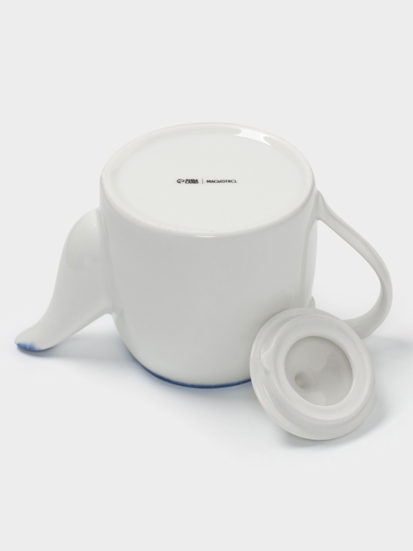 Чайник заварочный Чайник заварочный "Blue Lagoon" Magistro 700мл, 19,8х11х13см, цвет белый, синий