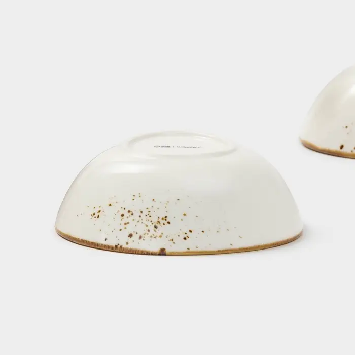 Салатники Magistro «Церера», набор 2 шт., 15.3×13×5.5 см, фарфор, белые Салатники Magistro «Церера», набор 2 шт., 15.3×13×5.5 см, фарфор, белые