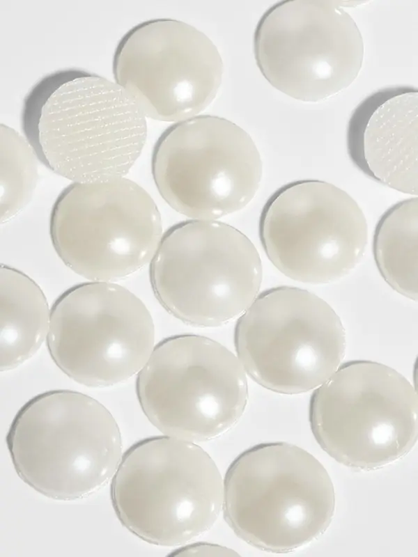 Стразы термоклеевые «Жемчуг», d=8 мм, 50 шт. Стразы термоклеевые «Жемчуг», d=8 мм, 50 шт.