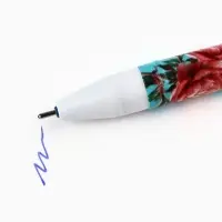 Ручка пиши-стирай, синяя паста, гелевая 0.5 мм с колпачком «С 8 Марта!» Ручка пиши-стирай, синяя паста, гелевая 0.5 мм с колпачком «С 8 Марта!»