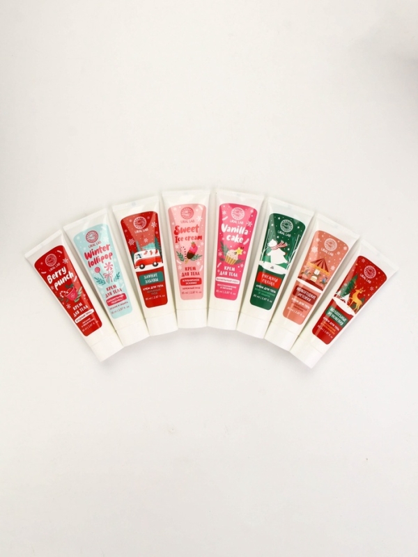 Крем для тела Sweet ice-cream, 85 мл, клубничное эскимо