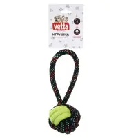 VETTA Игрушка для домашних животных, ПЭ, хлопок, 19,5 см