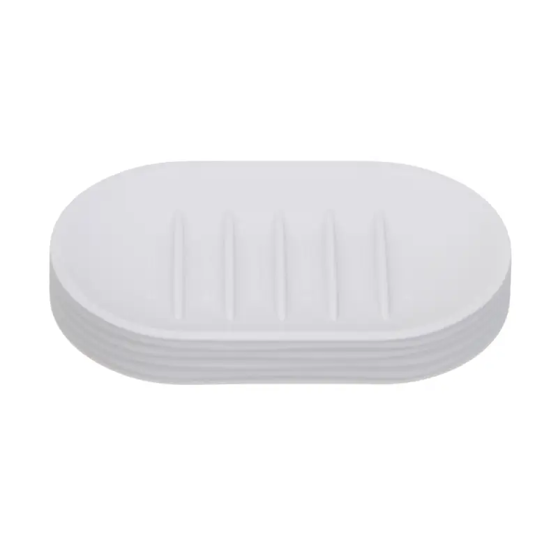 Мыльница тм VETTA Тренто, пластик, PP, белый, 14,5x8,8x2см