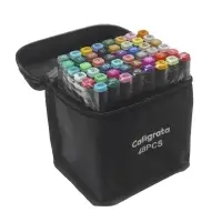 Маркеры для скетчинга двусторонние 48 штук/48 цветов, Calligrata