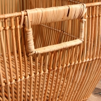 Корзина для белья, 51х38х25 см, ротанг