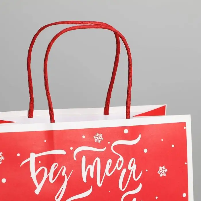 Пакет подарочный новогодний «С Новым годом!», 22 х 22 х 11 см Пакет подарочный новогодний «С Новым годом!», 22 х 22 х 11 см