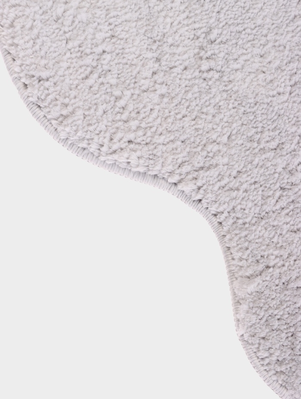 Коврик Savanna Cloud, 58×82 см, ворс 2 см, микрофибра, серый Коврик Savanna Cloud, 58×82 см, ворс 2 см, микрофибра, серый