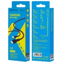 * Кабель BX39 USB Micro USB 1M Borofone черно-красный