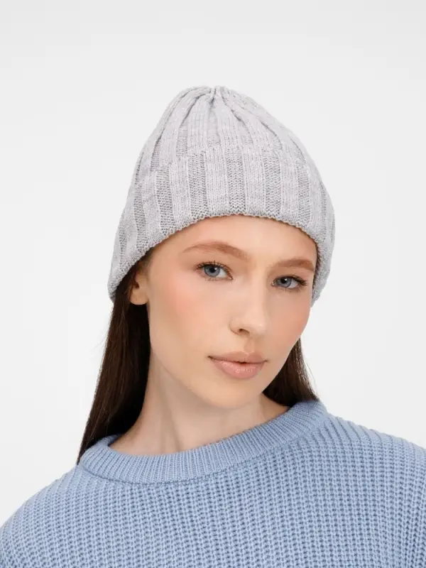 Шапка Metelitsa, серебристо-серый меланж Шапка Metelitsa, серебристо-серый меланж