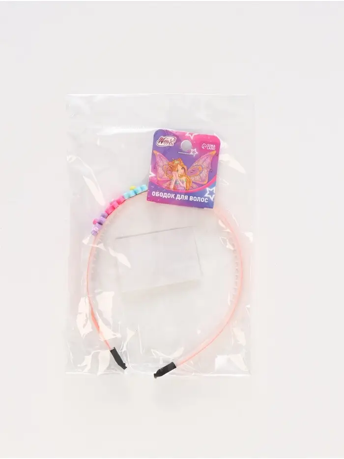 Ободок для волос «Цветы» розовый, Винкс Ободок для волос «Цветы» розовый, Винкс