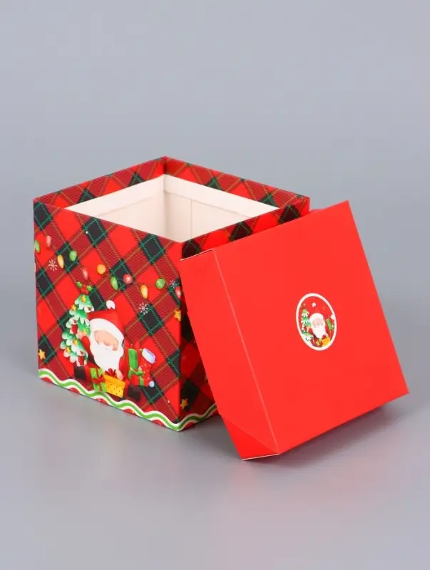 Коробка Самосборная Коробка Самосборная "Звезды Новый Год" 15х15х15 см