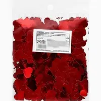 Наполнитель для шаров &laquo;Конфетти сердце&raquo;, d=1.5 см, 10 г