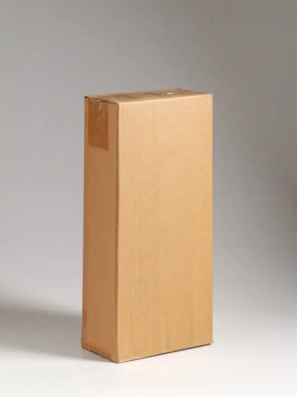 Ваза стекло настольная "Эйми" 29,5х13 см, серый