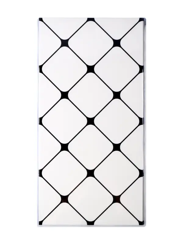 Стеновая панель самоклеящаяся TAKE IT EASY &laquo;Ромб&raquo;, 300&times;600 мм, цвет белый, 10 шт.