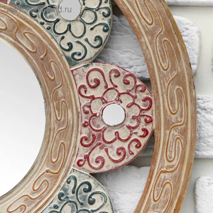 Панно зеркальное "Королевство" 40х1х40 см