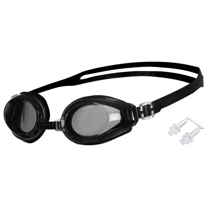 Очки для плавания ONLYTOP, беруши, МИКС