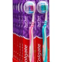 Зубная щётка Colgate &laquo;ЗигЗаг&raquo;, средней жесткости