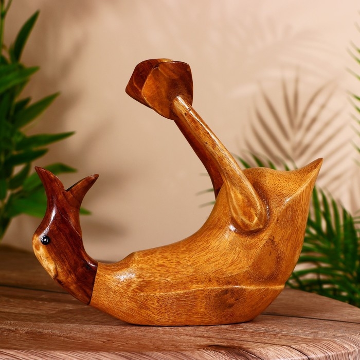 Подставка под бутылку  Подставка под бутылку "Уточка" дерево 25х10х20 см