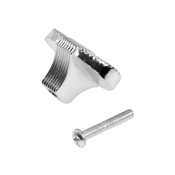 Ручка-кнопка CAPPIO, цинк, d=35 мм, цвет хром Ручка-кнопка CAPPIO, цинк, d=35 мм, цвет хром