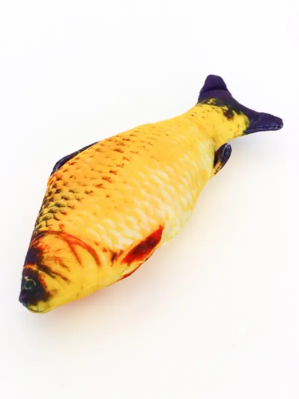 Игрушка &laquo;Рыба моей мечты!&raquo; с кошачьей мятой, карась, 20 см