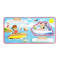 Книжка с мягкими пазлами EVA &laquo;Транспорт&raquo;, 12 стр.