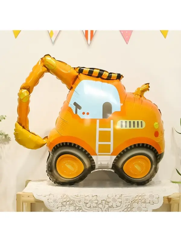 Воздушный шар фольгированный 33" "Экскаватор" в инд.уп.