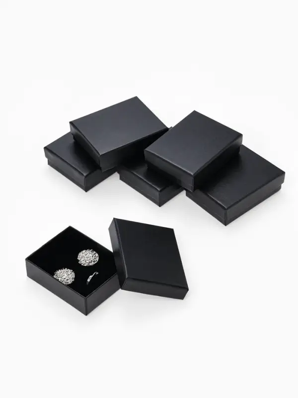 Набор коробочек подарочных 6 шт. под набор &laquo;Минимал&raquo;, 7&times;9 см, чёрный