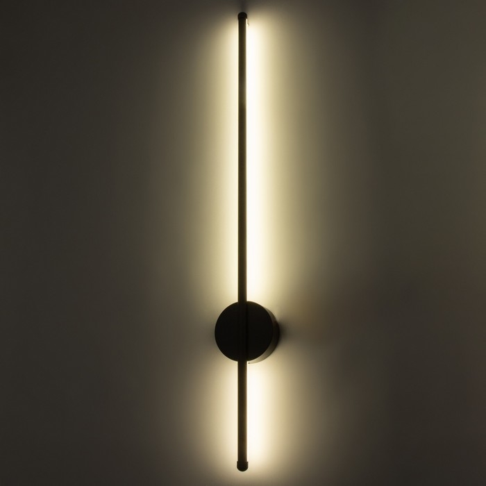 Бра "Аланди" LED 15Вт 3000К чёрный 80х10 см