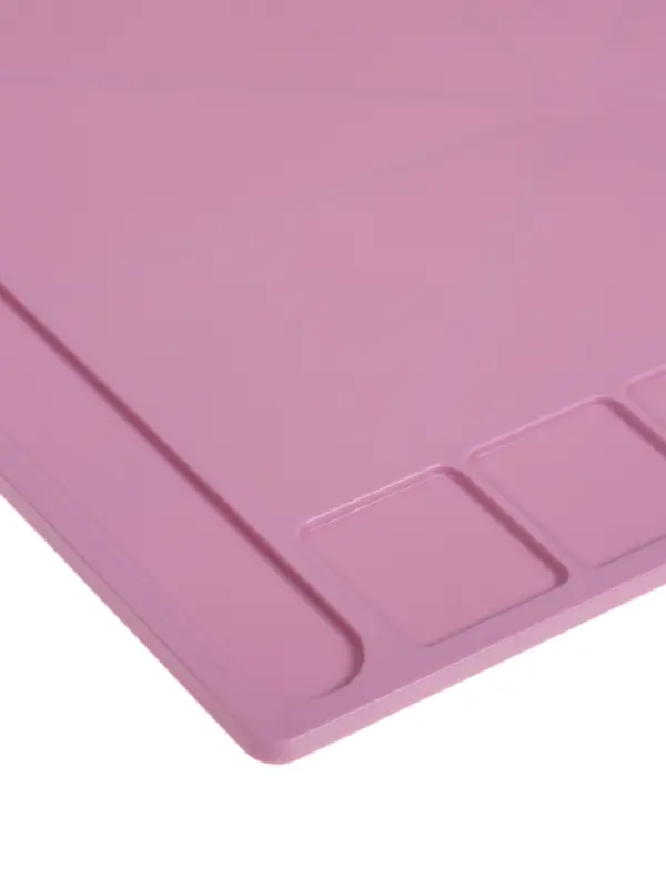 Доска для лепки пластиковая А4 &laquo;Прованс&raquo;, пастельная, с бортиком и отделениями, МИКС