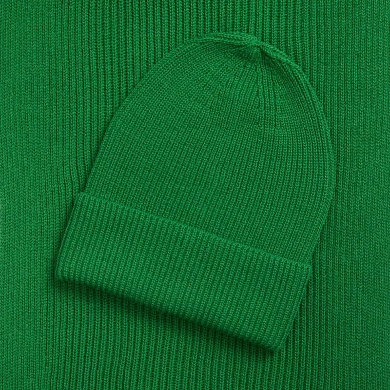 Шарф Nobilis Mono, ярко-зеленый