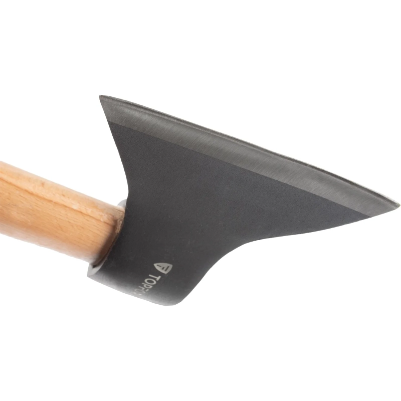 Топор 1000 г из углеродистой стали Topfort деревянное топорище